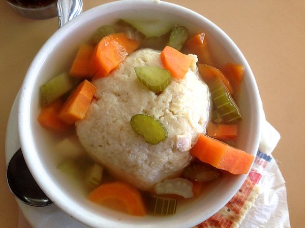 Fluffy matzo ball recipe. Photo Credit: Alan Levine, licensed under creative commons 2.0.