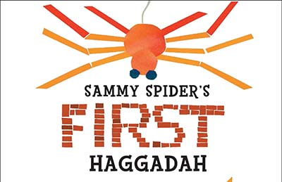 Top half of book cover from Sammy SPider's First Haggadah