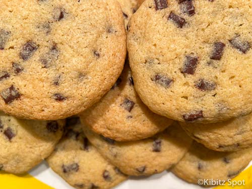 Soft and gooey gluten free chocolate chip cookies