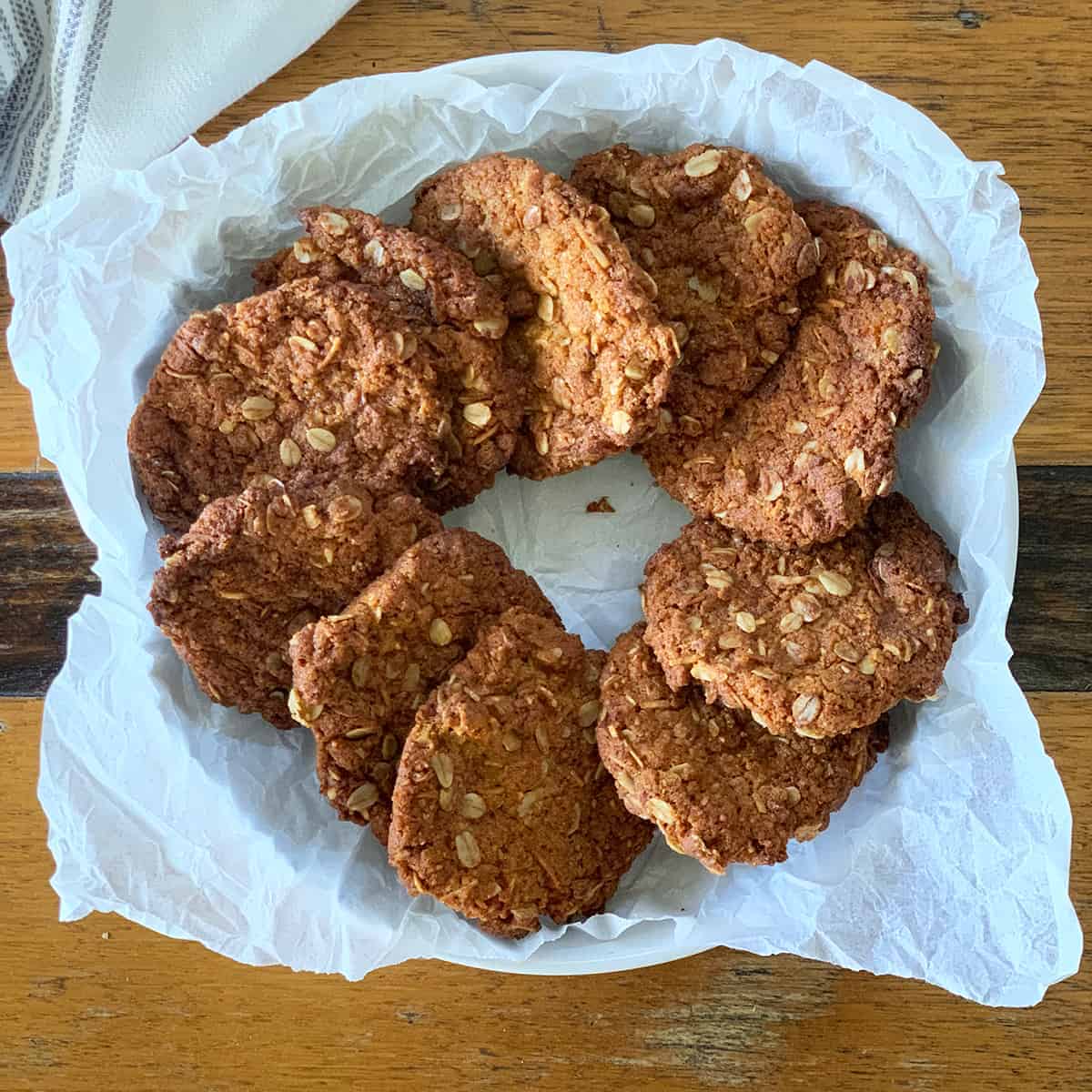 ANZAC Biscuit Recipe Vegan and gluten free