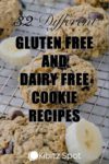 Image of gluten and dairy free chocolate peanut butter banana cookies