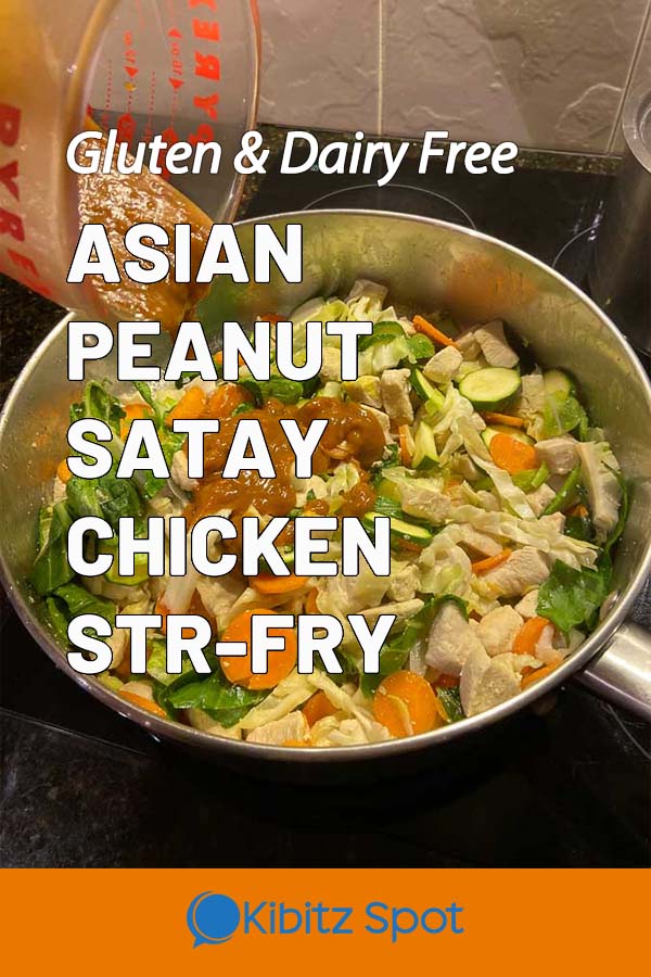 Peanut Satay Chicken Stir Fry A Tempting Dinner Recipe