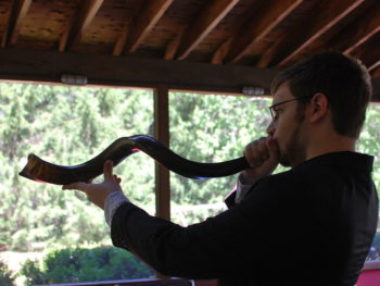 blowing the shofar on Rosh Hashanah - a shofar buying guide