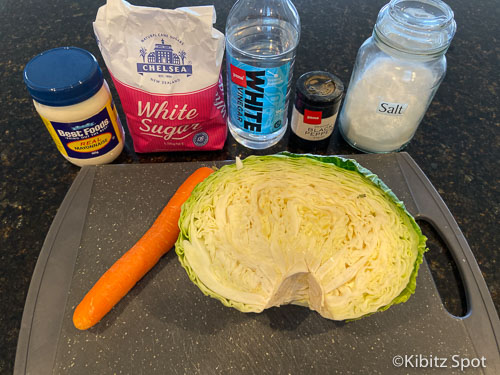 Coleslaw recipe ingredients