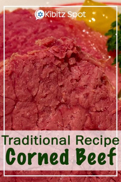 Homemade traditional kosher-style corned beef is easy with our simple corned beef recipe