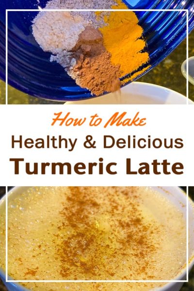 How to make turmeric latte