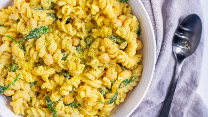 Chickpea Spinach Pasta 12 2