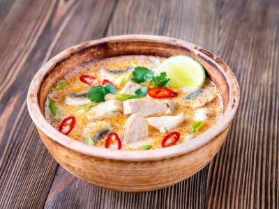 Food Chicken Tom Kha Depositphotos 452552472 L