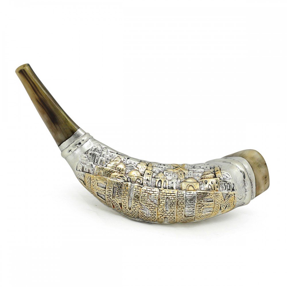 Schofar Shofar Kosher Rams Horn Polished Natural Chofar Showfar Jewish Blow Trumpet Gift Elul instrument Chofar