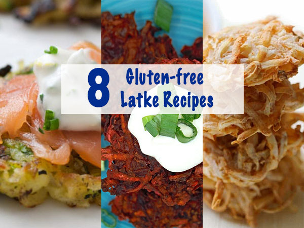 This collection of eight different gluten-free latke recipes