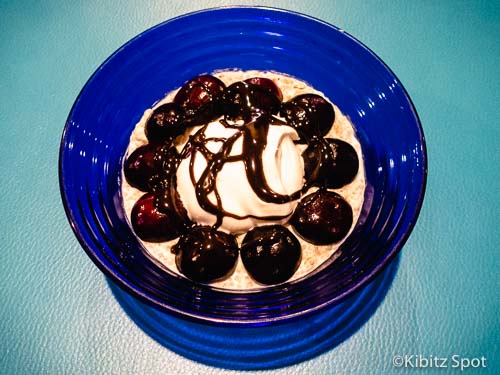 Ready to eat black forest chia pudding