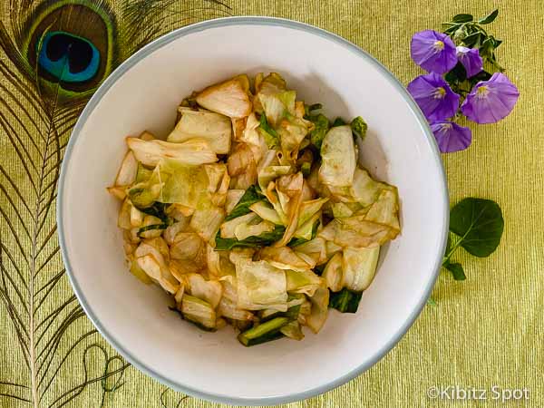 Our Vegan Cabbage Stir Fry