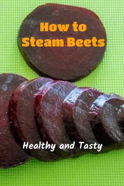 Steamed beets