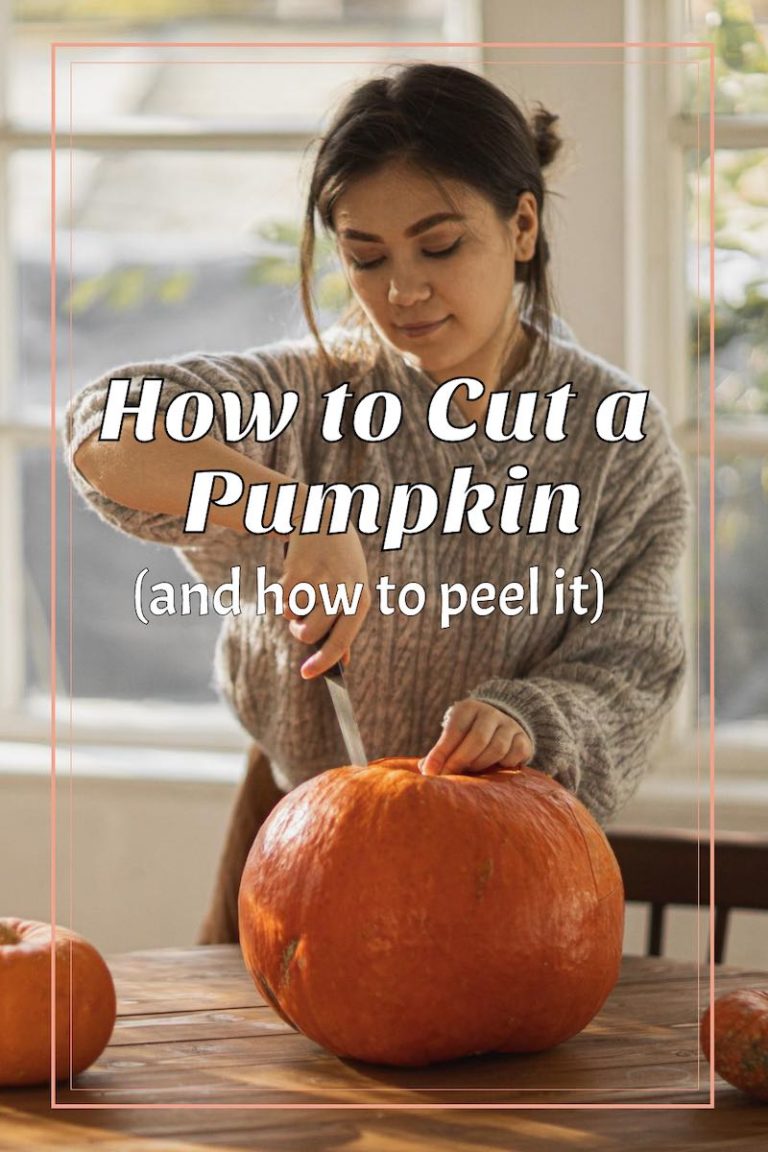 How to Peel or Cut a Pumpkin Use Fresh Pumpkin in Recipes