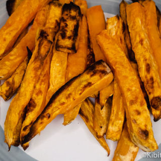 Paleo sweet potato chips ready to eat
