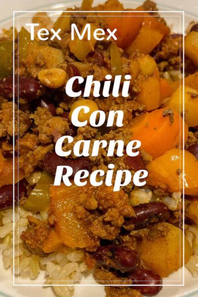 Tex-Mex Chili Con Carne Recipe