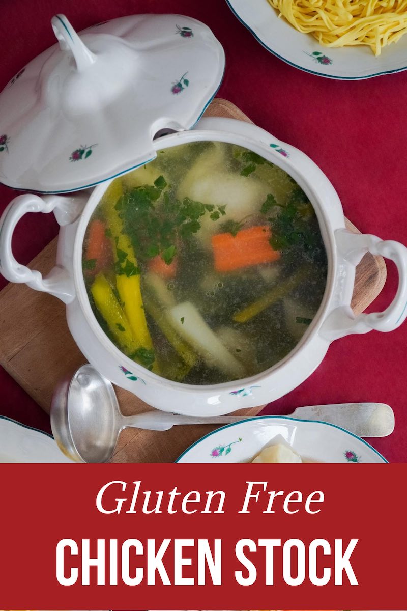 Easy Glutenfree Chicken Stock Our Base for Soups and Other Recipes