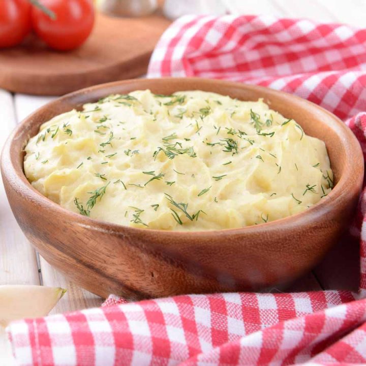 gluten free garlic mashed potatoes