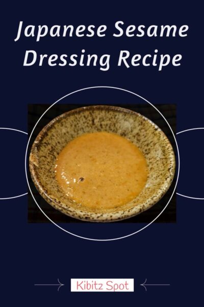 Learn how to make this creamy and flavorful Japanese sesame dressing recipe using simple ingredients. Naturally gluten-free and dairy-free, it’s perfect for salads, veggie platters, or as a dip.