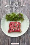 Try this beetroot tofu spread — a creamy whipped tofu blend of beetroot, olive oil, and spice. Perfect for toast, wraps, or dipping. #VeganRecipe #HealthyEating #WhippedTofu