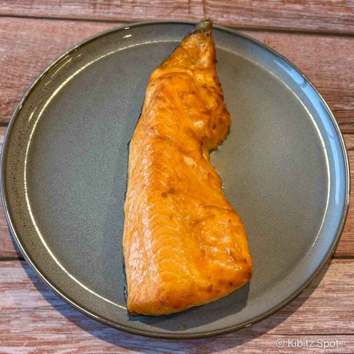 salmon smoked in an air fryer