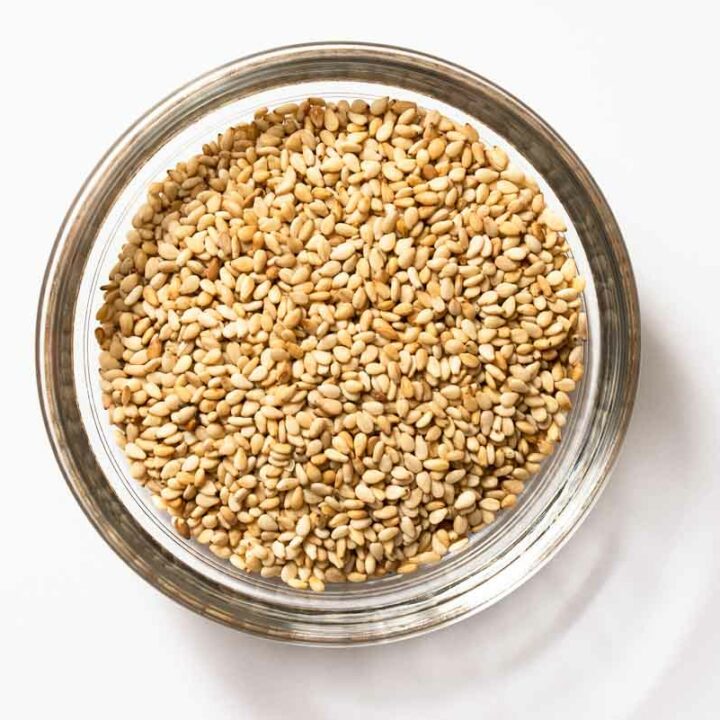 Toasting sesame seeds is so simple!