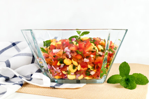 Keto lupini bean salad