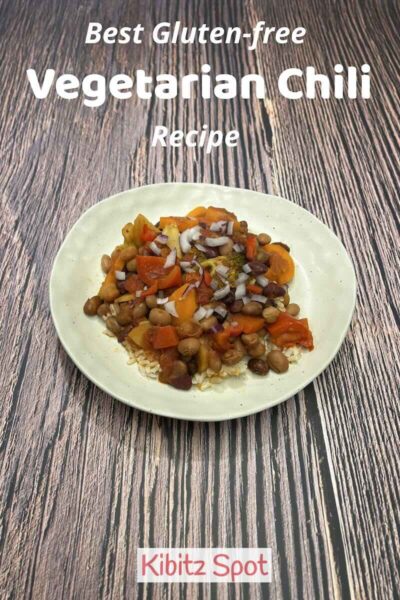 Try our gluten-free vegan chili. It's loaded with vegetables, beans and savory spices making it perfect for a satisfying one-pot weeknight dinner or meal prep